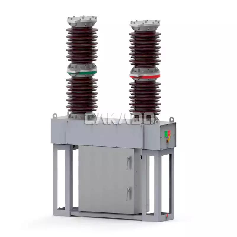 ZW7-40.5 Outdoor high voltage vacuum circuit breaker(Two-phase ceramic type)
